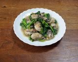 菜の花と牡蠣のソテー作り方7写真