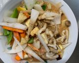 お一人様野菜たっぷり赤味噌天津飯味親子丼作り方12写真