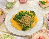 菜の花とカリカリじゃこの柑橘サラダ作り方4写真