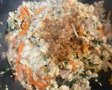 豆腐とシーチキンの炒め物作り方5写真
