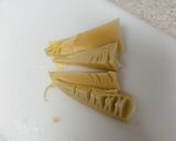 穂先たけのこの醤油麹炒め♪山椒がけ作り方1写真