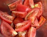 トマトとベーコンの洋風ゴーヤチャンプル😋作り方3写真