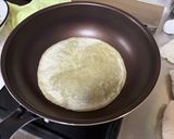 フライパン、パラタで作る♪ハワイアンピザ作り方5写真
