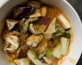 根菜茄子白菜レモン味噌デミ味温野菜サラダ作り方18写真