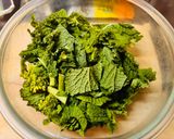 春菊とシラスの塩昆布和え作り方2写真