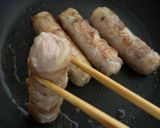 お弁当☆ちくわの肉巻き〜和テイスト作り方3写真