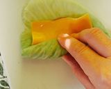 【ハムチーくるくるキャベツ】お弁当おかず作り方4写真