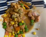 全てレンジキムチソース味オムライス弁当作り方4写真