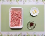 節約簡単夕飯主菜！かぼちゃと厚揚げ挽肉韓国甘辛煮作り方1写真