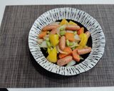 新玉ねぎとパプリカのソテー作り方5写真