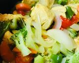 倍増カレー●チキンブロッコリーカレー作り方2写真