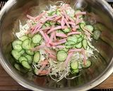 パリパリキャベツサラダ 無限キャベツ的作り方1写真