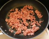 もやしとピーマンのひき肉あんかけ作り方2写真