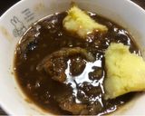 野菜を溶かしたビーフシチュー作り方12写真
