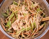 濃厚ごまだれ🤤豚しゃぶごぼうサラダ♪作り方4写真