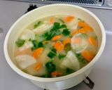冷凍野菜を使って⭐︎お味噌汁作り方6写真