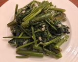 空芯菜炒め作り方4写真