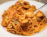 鶏ときのこのトマトソースパスタ作り方12写真