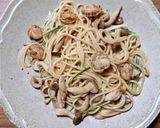 ヨウサマの減塩千斗入ル風ホタテパスタ作り方5写真