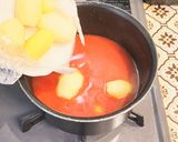 ナポリタンのパウチでスープ作り方8写真