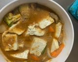 お一人様クリーミーおこわ味豆腐野菜炒め作り方20写真