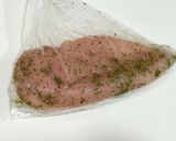 簡単☆バジルサラダチキン作り方1写真
