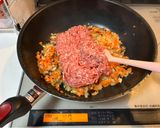 ジャージャー麺・肉味噌の中華麺バージョン作り方6写真