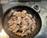 豚細切れ肉で生姜焼き(玉ねぎ入り)作り方5写真