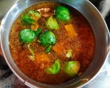 目玉焼きとスーパー大麦入りのとろろご飯作り方1写真