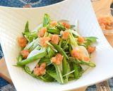 水菜と春野菜のサラダ たらこソースのせ♪作り方3写真