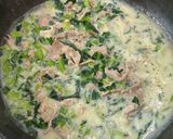豚肉と小松菜のクリーム煮作り方7写真