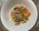 レンジ簡単洋風万能タレ味オムライス弁当作り方2写真