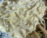 簡単　お好み焼き（もやし）作り方3写真
