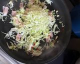 ペペロンチーノ風キャベツパスタ作り方4写真