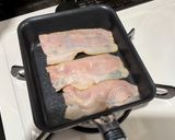 甘いホットサンド風ベーコンタマゴサンド作り方6写真
