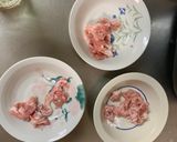 簡単中華風梅タコライス味青椒肉絲風作り方3写真