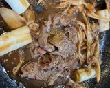 舞茸酵素とトマトの関西風焼きすき作り方5写真