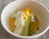 大根&きゅうり&オレンジの酢の物作り方5写真