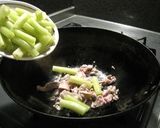 フキの煮物&肉味噌炒め&皮茶作り方9写真