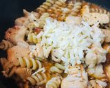 鶏肉のトマトソースパスタ●ショートパスタ作り方3写真