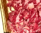仕込み5分圧力鍋で！国産牛で作る贅沢牛丼作り方2写真