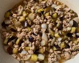 ナスとひき肉のとろとろ丼作り方6写真