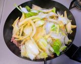 麻婆白菜のかた焼きそば作り方10写真