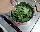 オクラとモロヘイヤのトロロ丼作り方3写真