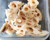 さつまいもとれんこんの甘辛きんぴら作り方2写真