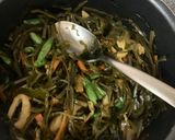 切り昆布の煮物作り方5写真