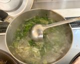 レタスと大根の胡麻油香るスープ作り方4写真