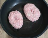 チーズナポリタンハンバーグ作り方11写真