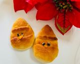 子供喜ぶ☆発酵なしのクリスマス向まるパン作り方5写真