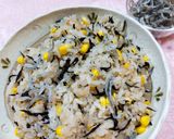 白だしで作るとうもろこしひじき入りご飯作り方7写真